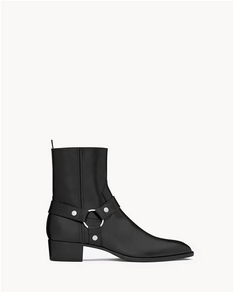 ysl harness boot|saint laurent harness boots.